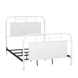 Liberty Furniture - Jolene Antique Twin Bed - White - Metal - Beds - Additional View 2