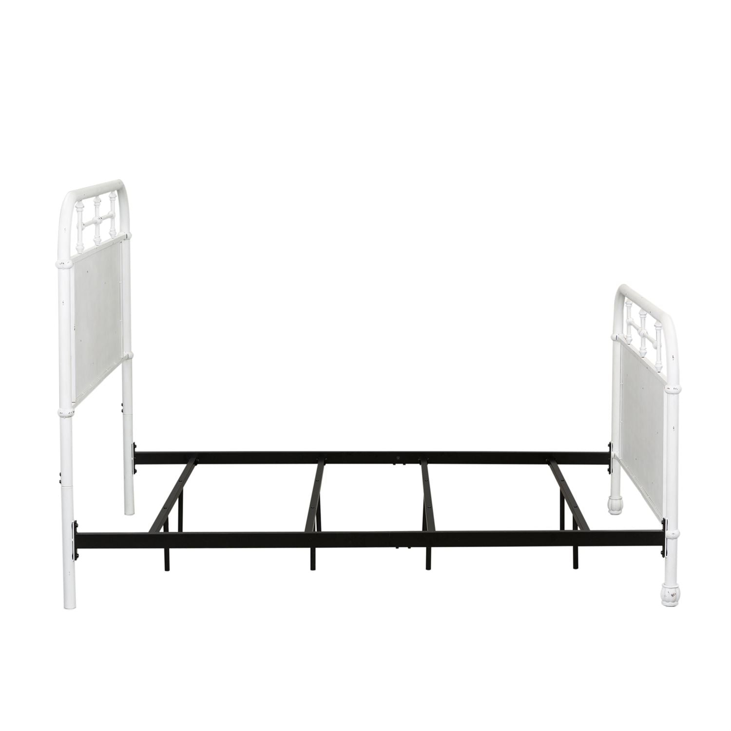Liberty Furniture - Jolene Antique Twin Bed - White - Metal - Beds - Additional View 3