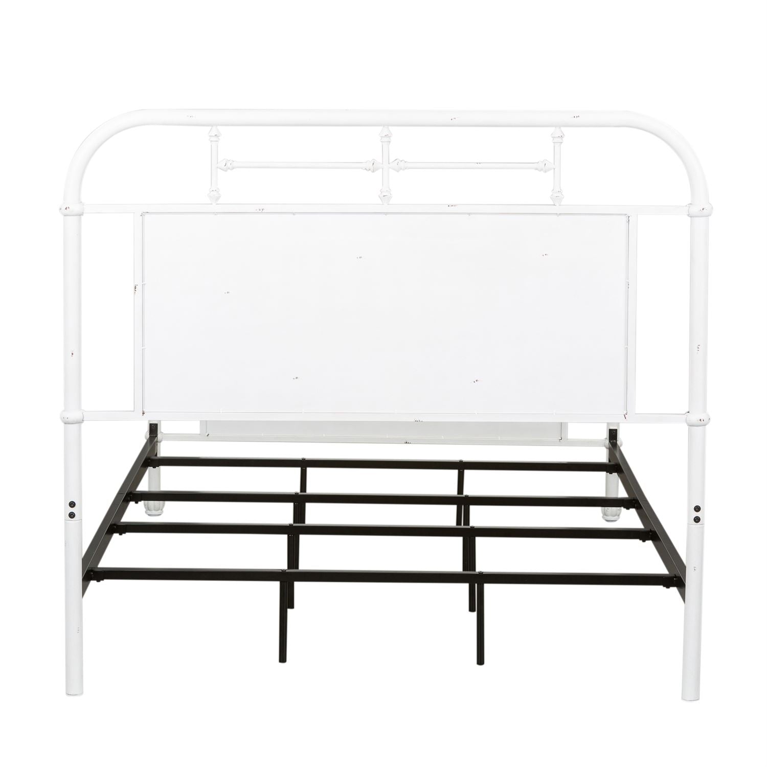Liberty Furniture - Jolene Antique Twin Bed - White - Metal - Beds - Additional View 4