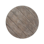 Liberty Furniture - SEDONA ROUND END TABLE - White|Dark Brown Wood - Tables - Additional View 3