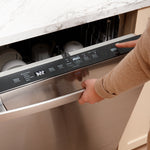 GE BLACK TOP CONTROL STAINLESS STEEL INTERIOR DISHWASHER - Dishwashers - Additional View 26