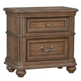 MALLORY LIGHT OAK NIGHTSTAND - Additional View 1