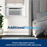 GE - CLSU AIR CONDITIONER 10K BTU - White - Air Conditioners - Additional View 15