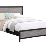Daughtrey Black Queen Panel Bed