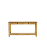 Lawman Sofa Table - Light Wax