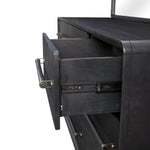 Bernards - Elure 9-Drawer Dresser - Black Wood - Dresser & Mirror - Additional View 2