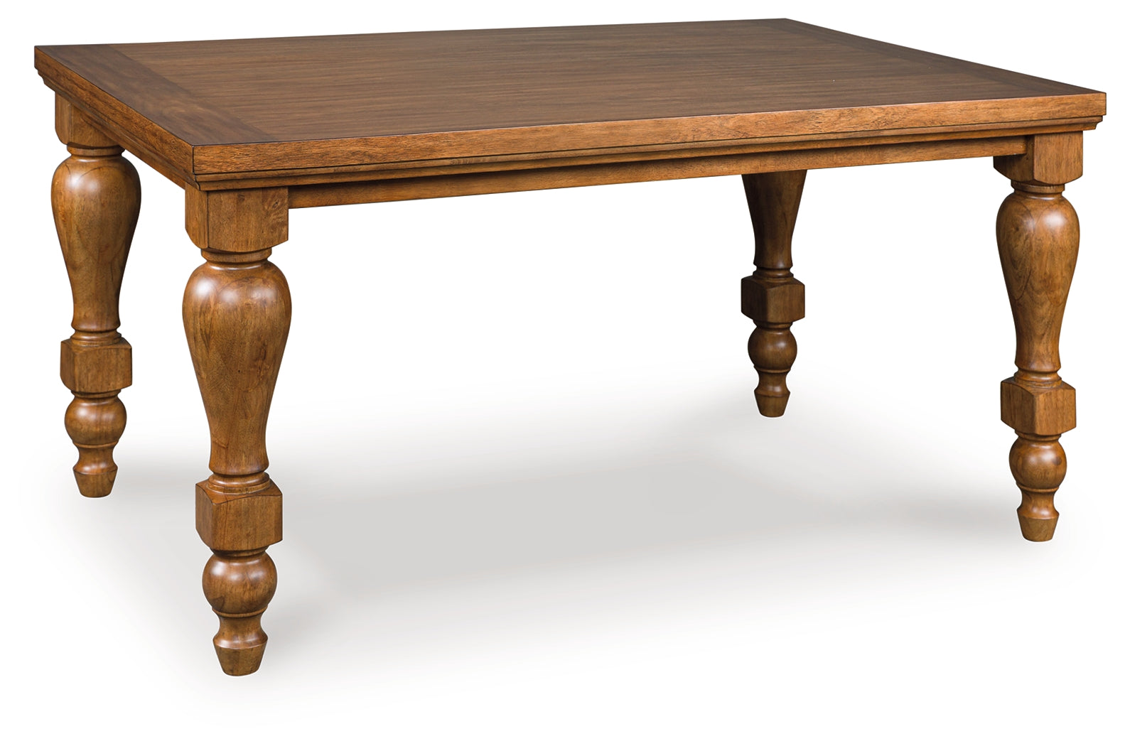 Ashley Furniture - CHADWORTH BROWN COUNTER TABLE - Light Brown Wood - Tables