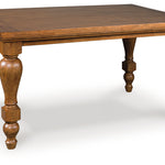 Ashley Furniture - CHADWORTH BROWN COUNTER TABLE - Light Brown Wood - Tables