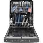 GE WHITE TOP CONTROL STAINLESS STEEL INTERIOR DISHWASHER - Dishwashers - Additional View 2