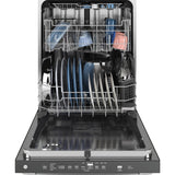 GE WHITE TOP CONTROL STAINLESS STEEL INTERIOR DISHWASHER - Dishwashers - Additional View 2