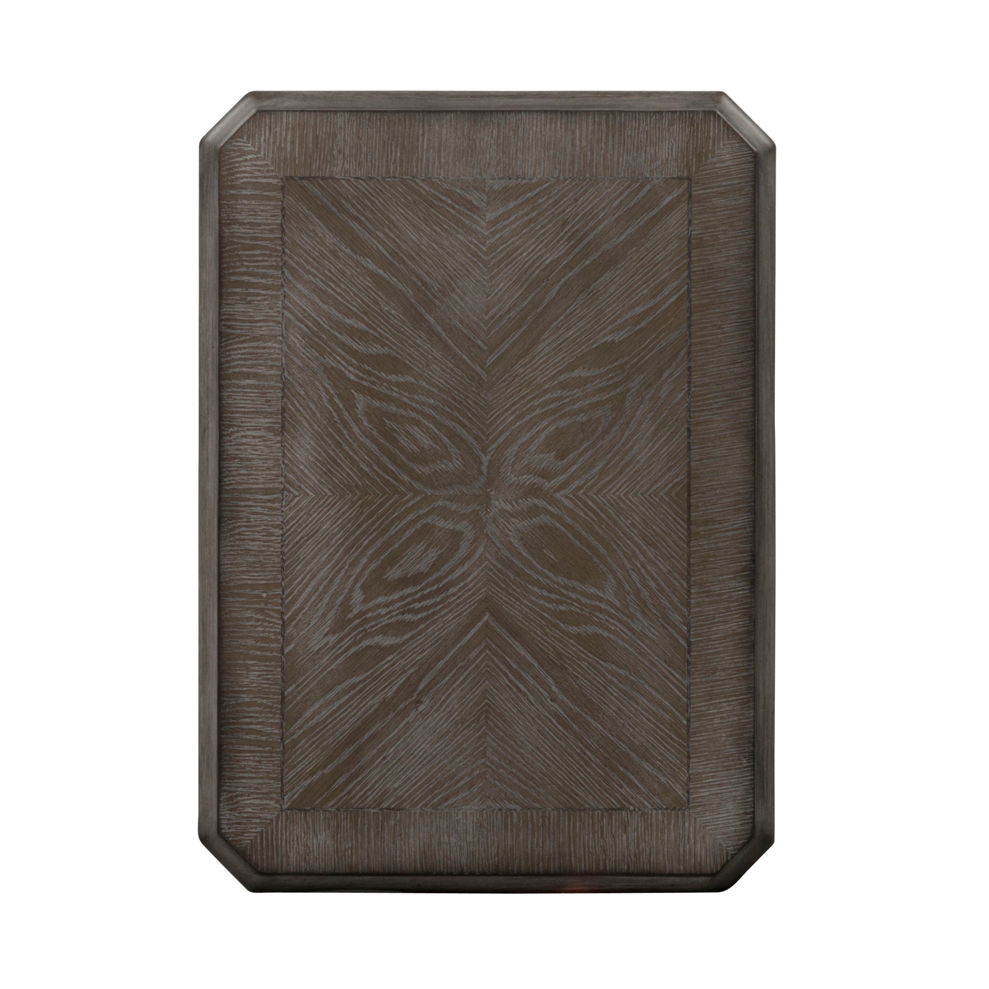 Liberty Furniture - MAGNOLIA MANOR CHAIR SIDE TABLE - White|Dark Brown Wood - Tables - Additional View 3