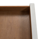 Liberty Furniture - MAGNOLIA MANOR CHAIR SIDE TABLE - White|Dark Brown Wood - Tables - Additional View 7