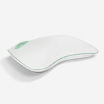 Bedgear - Level Transition 0.0 Stomach Sleeper Pillow - White|Green Fabric - Pillows