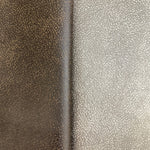 Elements International - LANTANA ROCKY GREY/BROWN 2P POWER RECLINER - Gray Faux Leather - Chairs - Additional View 11