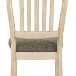 Ashley Furniture - Bolanburg Upholstered Side Chair - Beige Fabric|Wood - Chairs - Additional View 4