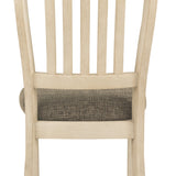 Ashley Furniture - Bolanburg Upholstered Side Chair - Beige Fabric|Wood - Chairs - Additional View 4