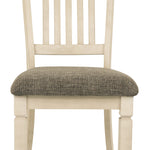 Ashley Furniture - Bolanburg Upholstered Side Chair - Beige Fabric|Wood - Chairs - Additional View 7