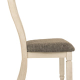 Ashley Furniture - Bolanburg Upholstered Side Chair - Beige Fabric|Wood - Chairs - Additional View 9