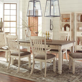 Ashley Furniture - Bolanburg Upholstered Side Chair - Beige Fabric|Wood - Chairs - Additional View 12