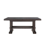 Steve Silver Furniture - Napa Dining Table - Dark - Dark Brown Wood - Tables