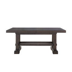 Steve Silver Furniture - Napa Dining Table - Dark - Dark Brown Wood - Tables