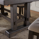 Steve Silver Furniture - Napa Dining Table - Dark - Dark Brown Wood - Tables - Additional View 3