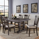 Steve Silver Furniture - Napa Dining Table - Dark - Dark Brown Wood - Tables - Additional View 5