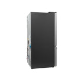 GE STAINLESS 27CU FINGERPRINT RESISTANT FRENCH DOOR REFRIGERATOR - Pearl Silver - Refrigerators - Additional View 34