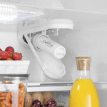 GE STAINLESS 27CU FINGERPRINT RESISTANT FRENCH DOOR REFRIGERATOR - Pearl Silver - Refrigerators - Additional View 8