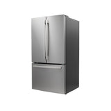 GE STAINLESS 27CU FINGERPRINT RESISTANT FRENCH DOOR REFRIGERATOR - Pearl Silver - Refrigerators - Additional View 19
