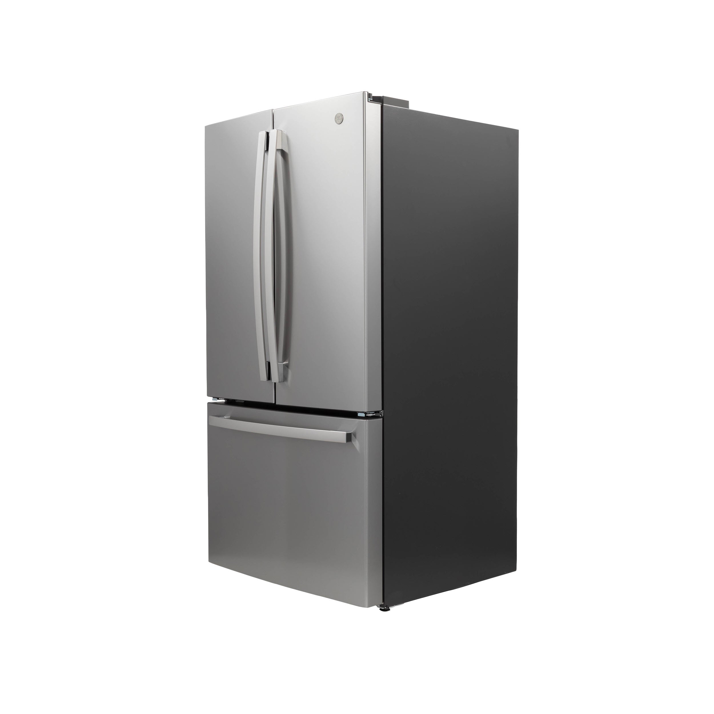 GE STAINLESS 27CU FINGERPRINT RESISTANT FRENCH DOOR REFRIGERATOR - Pearl Silver - Refrigerators - Additional View 20
