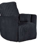 Presley Swivel Glider Recliner - Charcoal