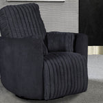 Presley Swivel Glider Recliner - Charcoal - Additional View 1