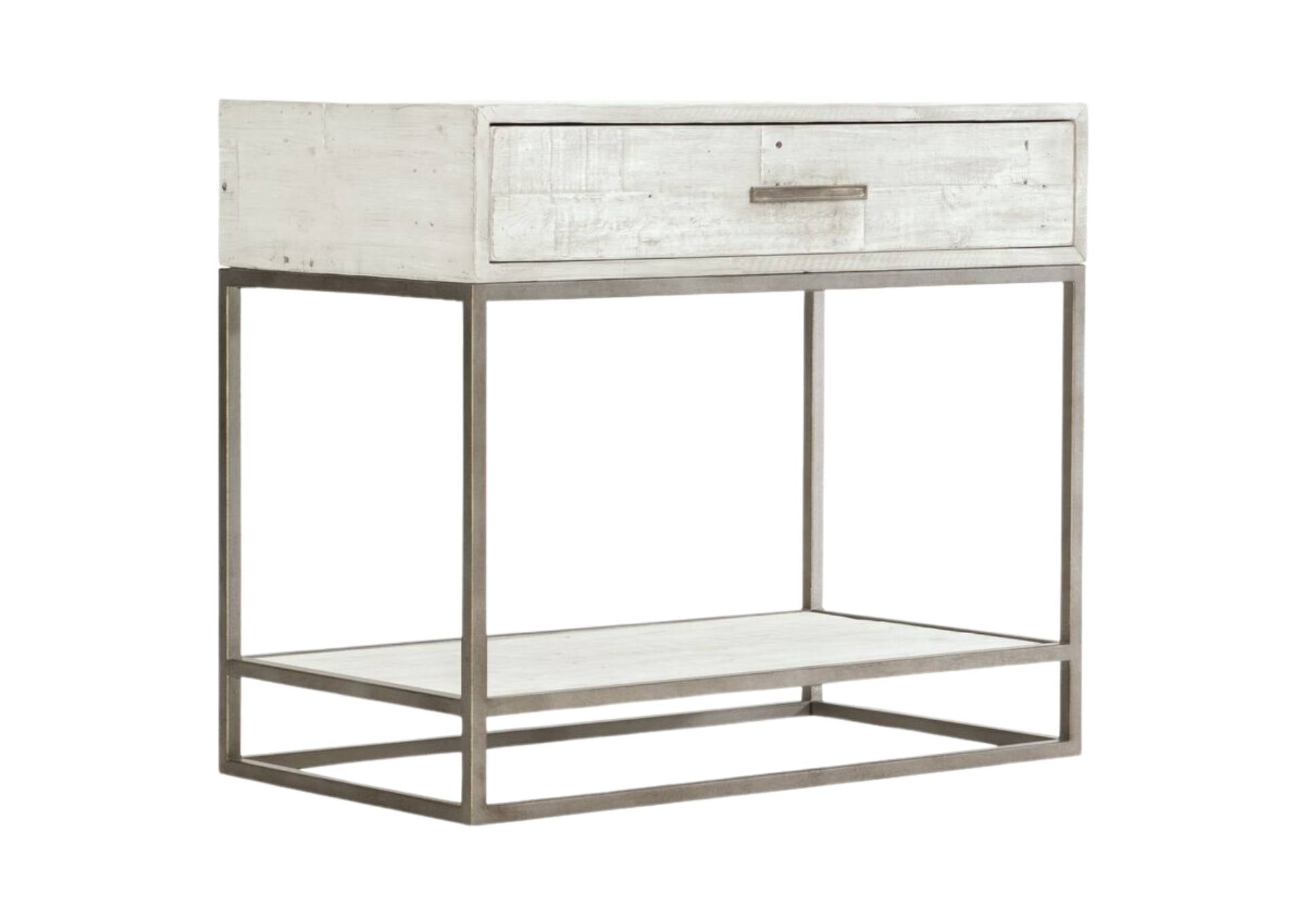 ALVAR WHITE NIGHTSTAND - Additional View 1