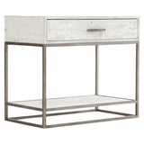 ALVAR WHITE NIGHTSTAND - Additional View 1