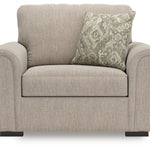 Ashley Furniture - SARAROSE HEATHER OVERSIZED CHAIR - Beige Fabric - Chairs - Additional View 2