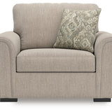Ashley Furniture - SARAROSE HEATHER OVERSIZED CHAIR - Beige Fabric - Chairs - Additional View 2