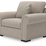 Ashley Furniture - SARAROSE HEATHER OVERSIZED CHAIR - Beige Fabric - Chairs - Additional View 3