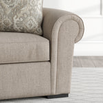 Ashley Furniture - SARAROSE HEATHER OVERSIZED CHAIR - Beige Fabric - Chairs - Additional View 7
