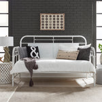 Liberty Furniture - Jolene Antique Daybed - White - Metal - Beds