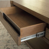Ashley Furniture - ROANHOWE COCKTAIL TABLE - Dark Brown Wood - Tables - Additional View 6