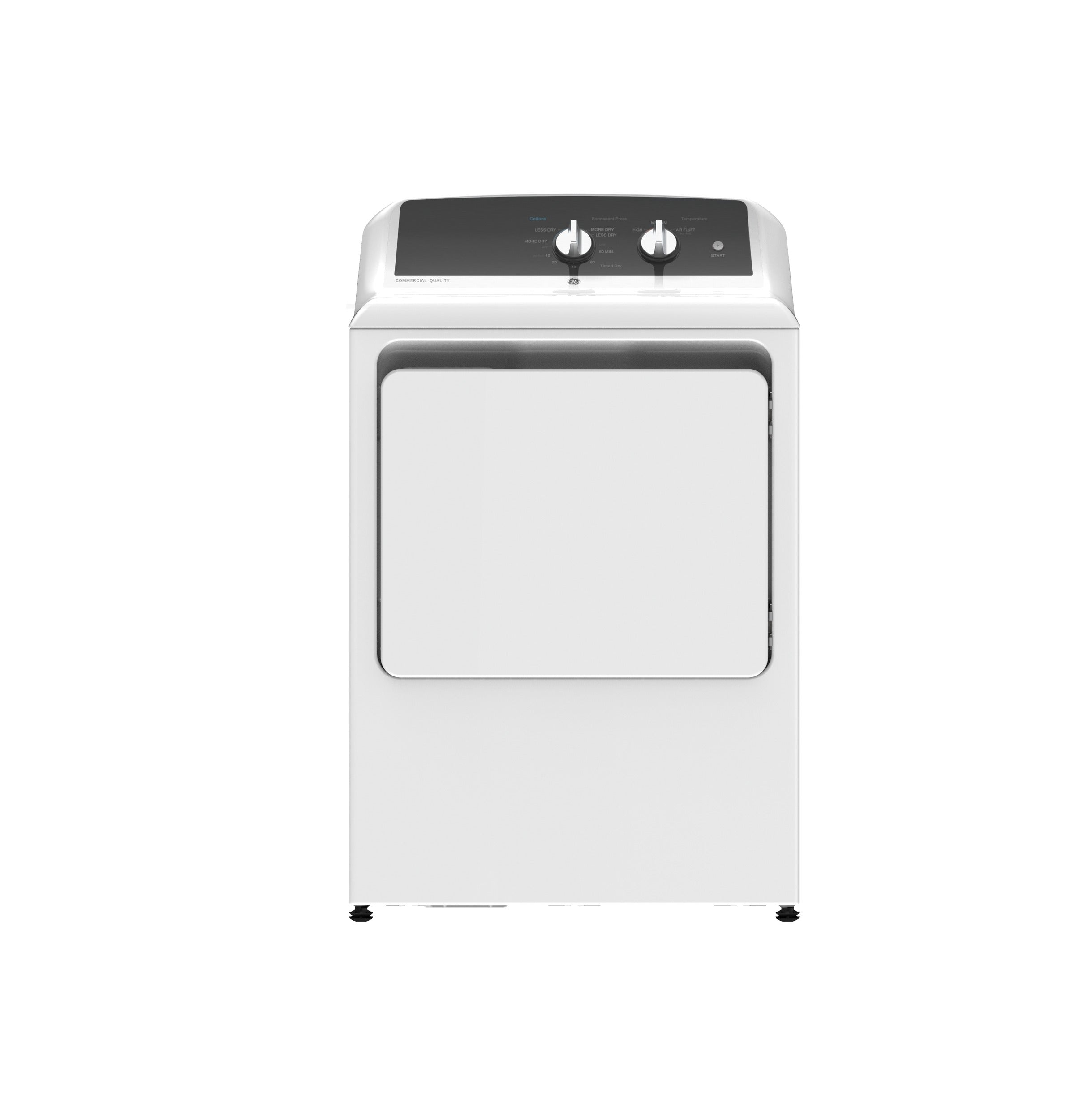 GE WHITE 6.2CU GAS COMMERCIAL DRYER - Dryers - Additional View 1