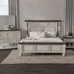 International Furniture Direct - Stone Dresser - Beige|Dark Gray Wood - Dresser & Mirror - Additional View 6