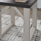 Ashley Furniture - DORRINSON 3 PIECE OCCASIONAL TABLE SET - Dark Gray Wood - Tables - Additional View 4