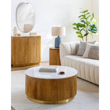 Nems White Cocktail Table