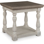 Ashley Furniture - HAVALANCE END TABLE - Dark Gray Wood - Tables