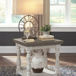 Ashley Furniture - HAVALANCE END TABLE - Dark Gray Wood - Tables - Additional View 1