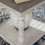 Ashley Furniture - HAVALANCE END TABLE - Dark Gray Wood - Tables - Additional View 2