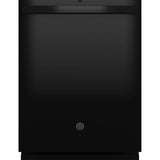 GE - TOP CONTROL DISHWASHER - Black - Dishwashers