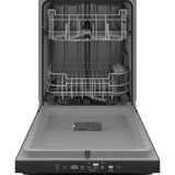 GE - TOP CONTROL DISHWASHER - Black - Dishwashers - Additional View 2